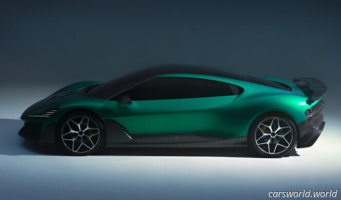 Questa auto elettrica a quattro porte dalla Cina ora somiglia al one-off più raro di Bugatti | Carscoops